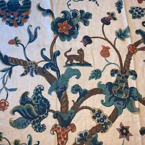 2 Yards, Fabric, Schumacher “Eastbury Manor” in Tapestry color way.